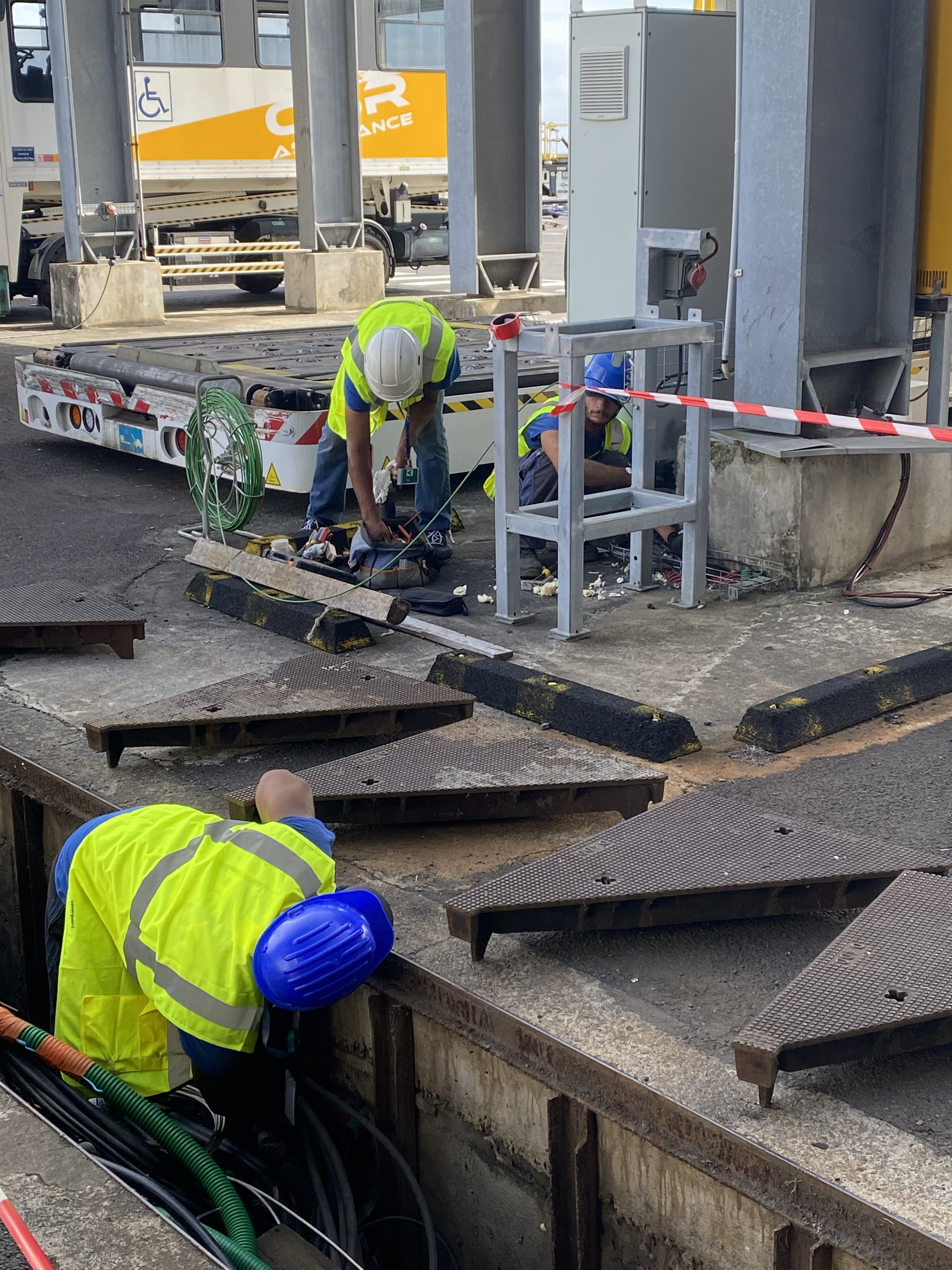 Aéroport Roland Garros – chantier INEXA, photo 3