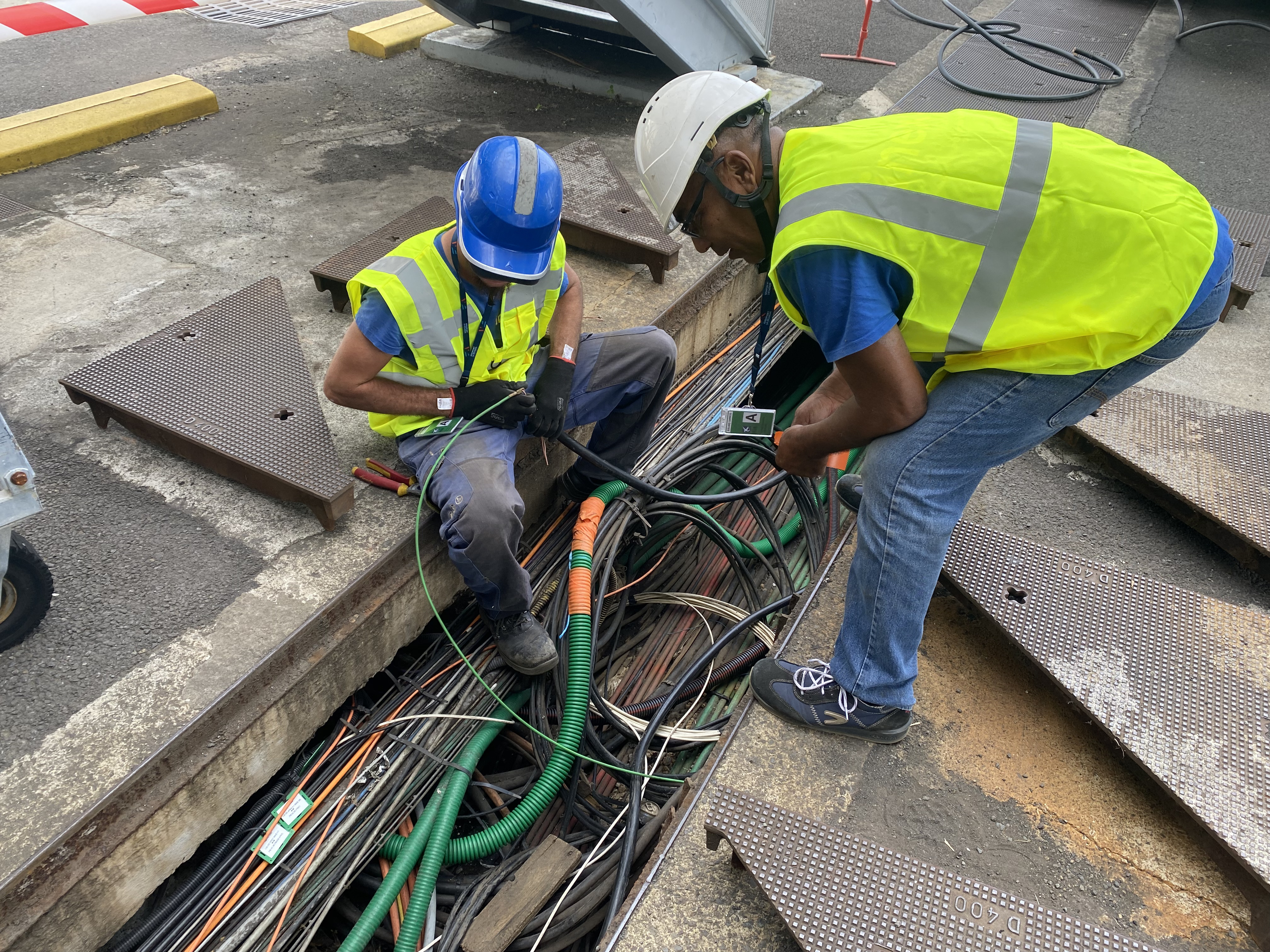 Aéroport Roland Garros – chantier INEXA, photo 5