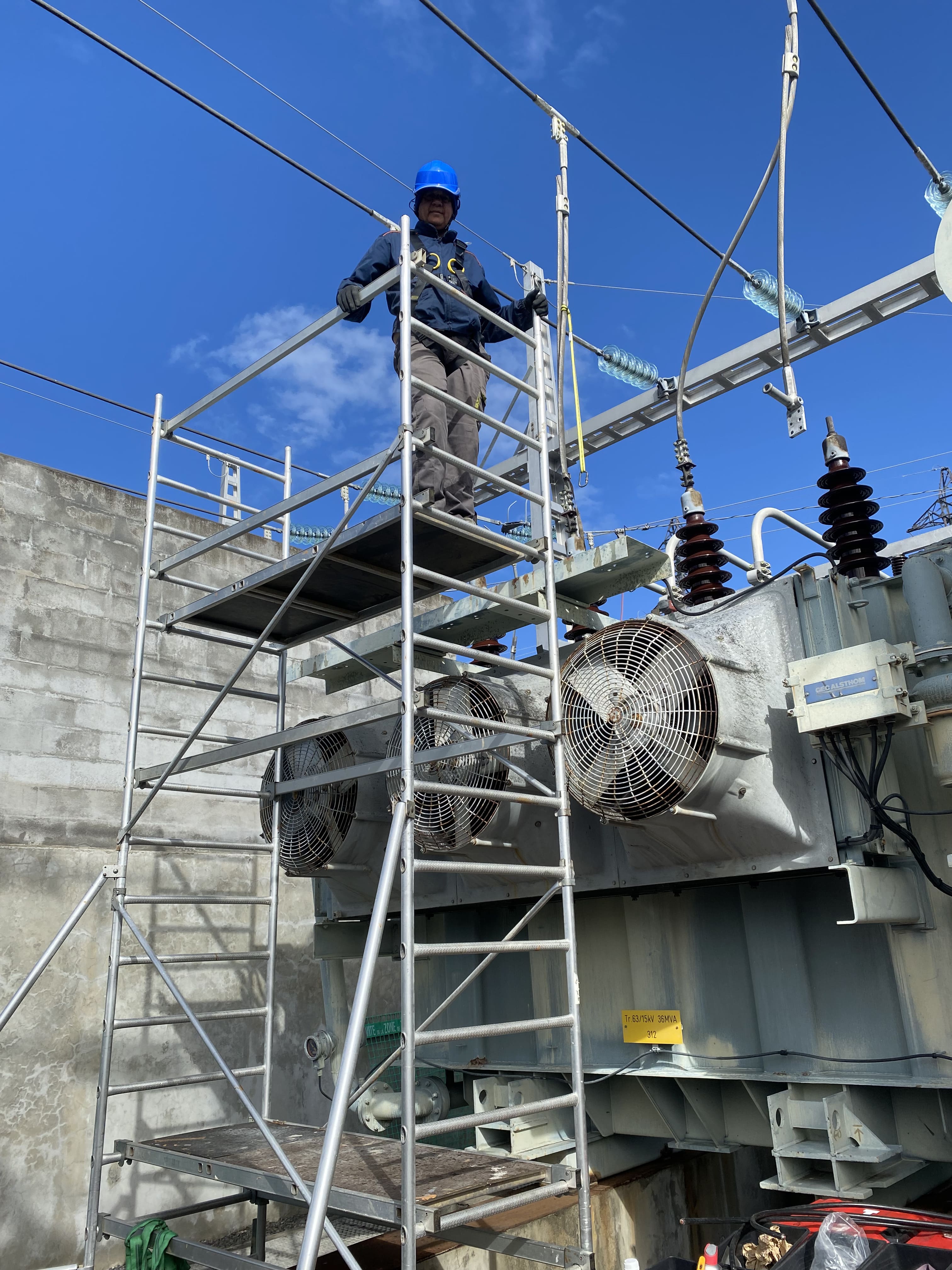 EDF Réunion – chantier INEXA, photo 2