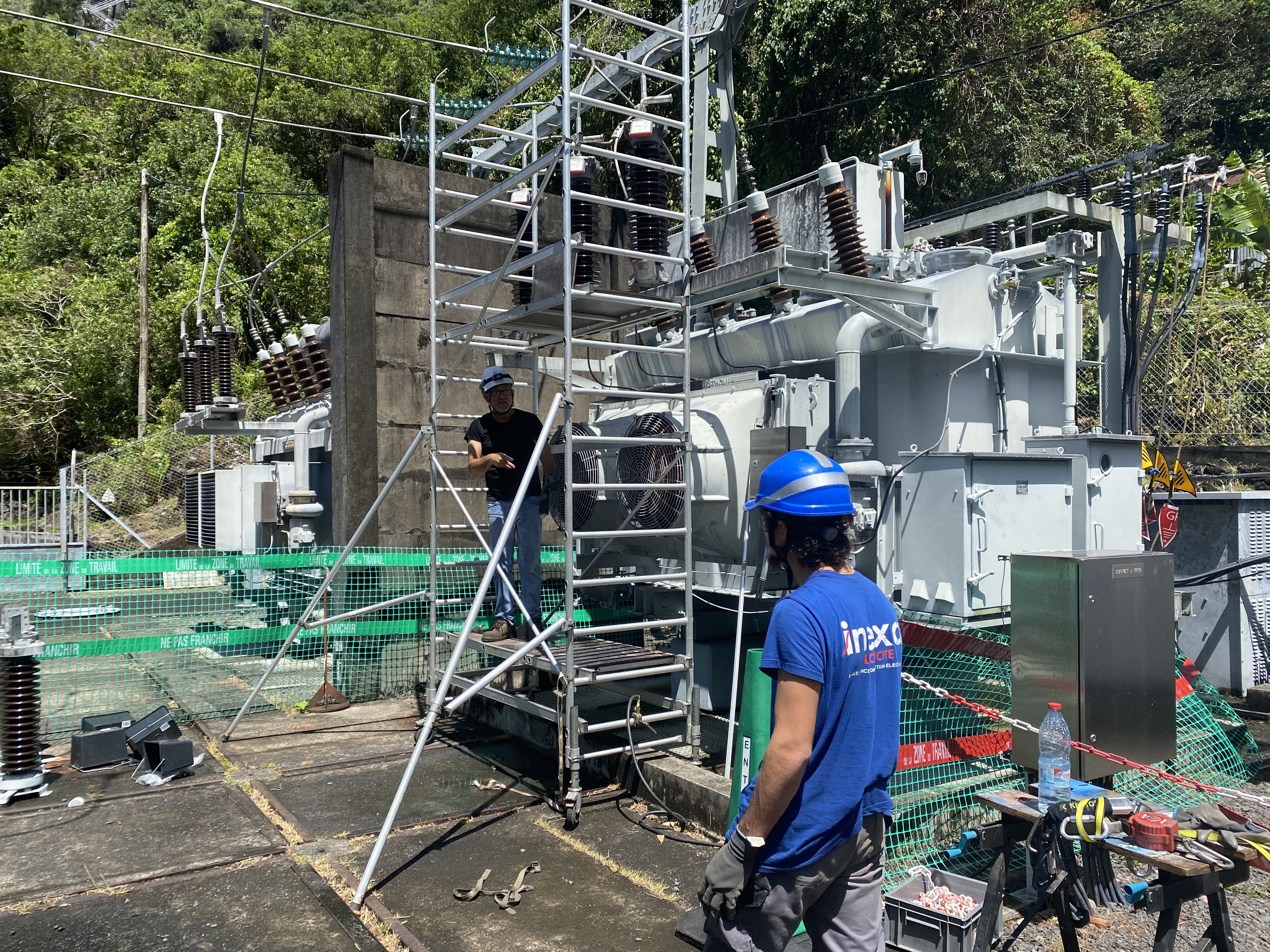 EDF Réunion – chantier INEXA, photo 3