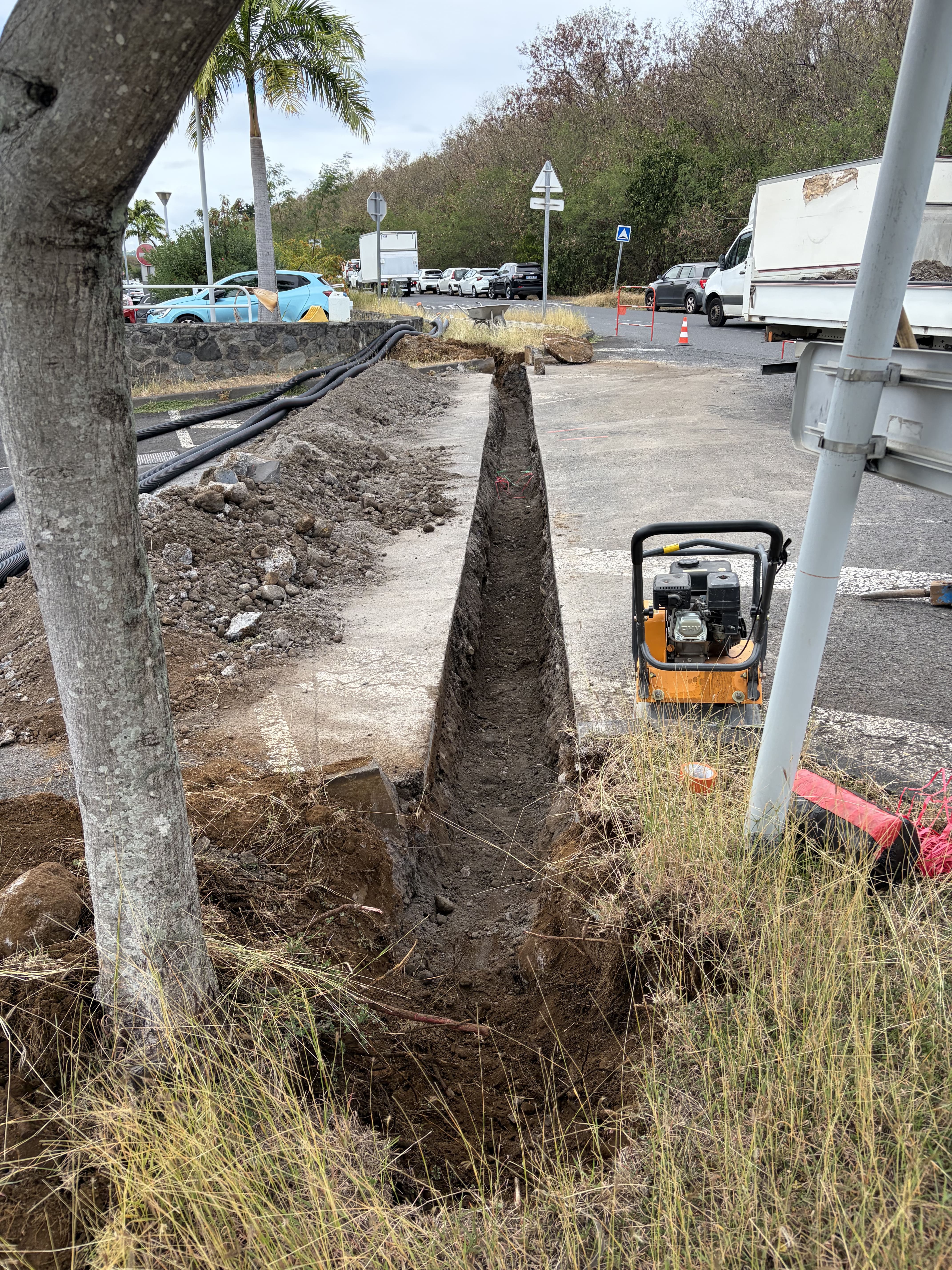 Parking P7 Aéroport – chantier INEXA, photo 1